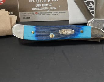 Case XX 6220 SS Peanut Caribbean Blue Bone Sawcut 2024 NIB Ver fotos para conocer el estado