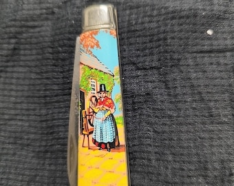 Canivete de bolso vintage JENNY JONES Welsh Lady, Richfield, Sheffield, Inglaterra