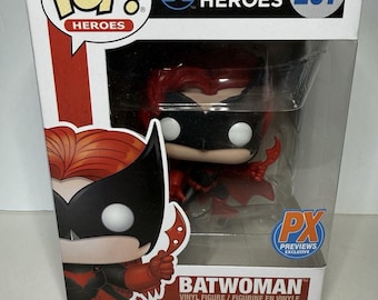 Funko Pop DC Superhero’s 297 Batwoman Px Previews Exclusive Vinyl Figure