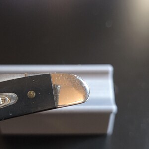 2008 Case XX 22087 SS Pocketknife Black Handle 2-Blade Pen Stainless Steel image 16