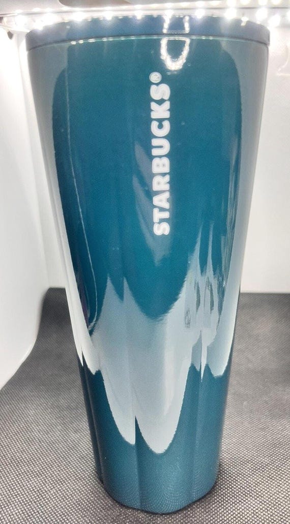 Starbucks 2022 Two Tone Blue Stainless Steel Insulated Hot/cold Tumbler