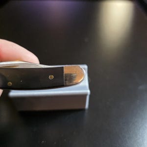 2008 Case XX 22087 SS Pocketknife Black Handle 2-Blade Pen Stainless Steel image 14