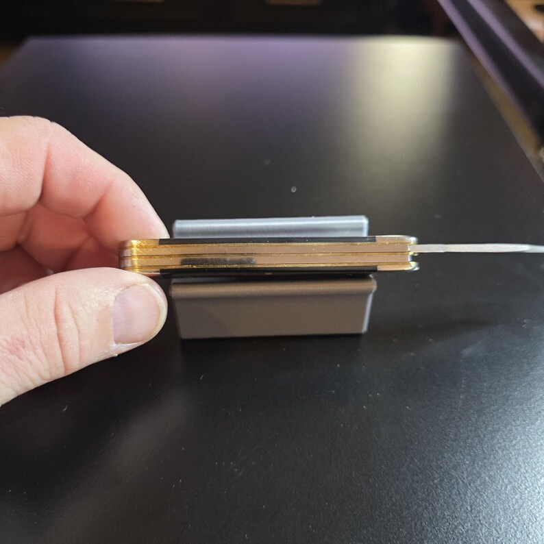 2008 Case XX 22087 SS Pocketknife Black Handle 2-Blade Pen Stainless Steel image 11