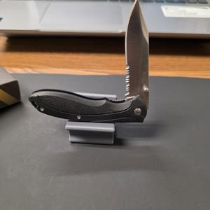 Case XX TecX X Pro II Folding Knife T0013.75T Part Serrated Black Handle w/Box image 1