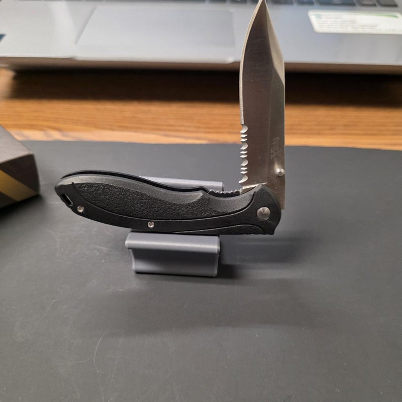 Case XX TecX X Pro II Folding Knife T0013.75T Part Serrated Black Handle w/Box image 1