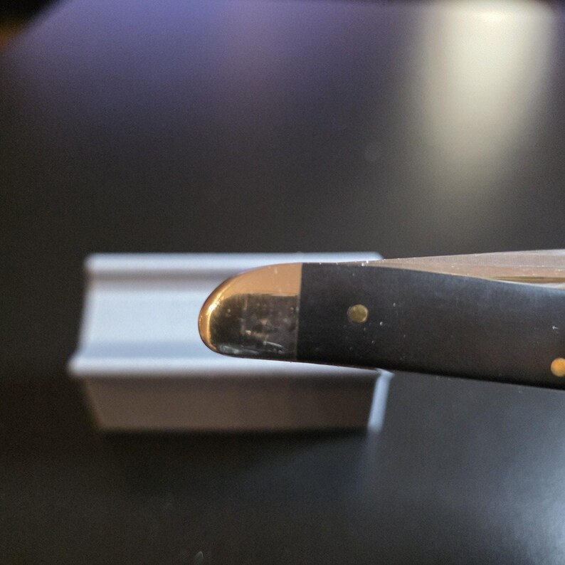 2008 Case XX 22087 SS Pocketknife Black Handle 2-Blade Pen Stainless Steel image 13