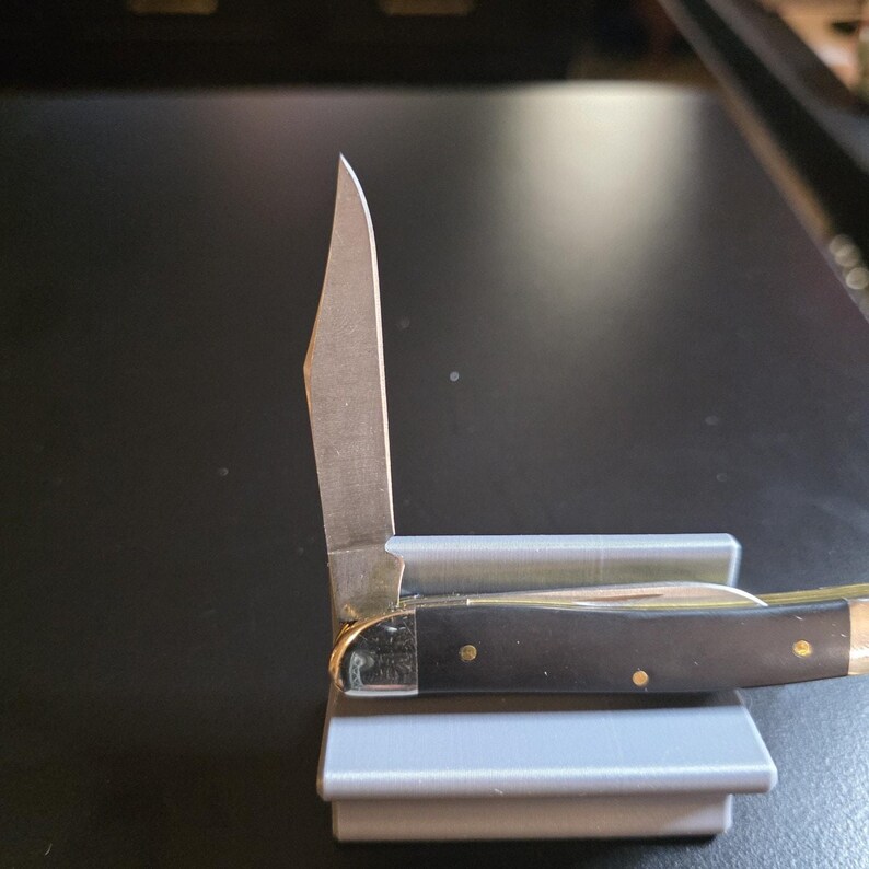 2008 Case XX 22087 SS Pocketknife Black Handle 2-Blade Pen Stainless Steel image 9