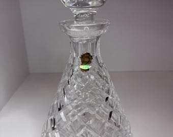 Waterford Lismore/Alana Roly poly Crystal decanter 10.5 inch