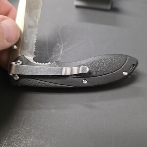 Case XX TecX X Pro II Folding Knife T0013.75T Part Serrated Black Handle w/Box image 6