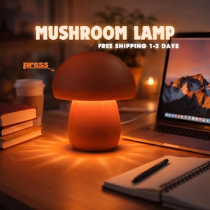 Clicky RGB-svamplampa med fjärrkontroll och pekskärm | Anpassningsbar!!!