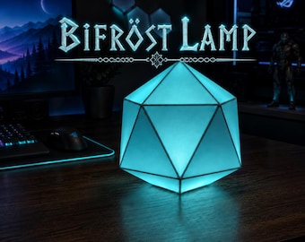 Bifröst Ambient LED Light – Nordic Gaming Setup Light – Modern Aesthetic Room Decor – USB & Wireless Controller