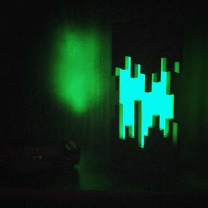 RGB Ender Gaming Lamp – Cyberpunk Pixel Light, Stream Room Decor image 10