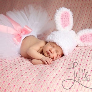Baby Girl Bunny Hat, Bunny Ears Beanie, Newborn Photography Outfit, Infant Rabbit Hat With Ears Hat, Year Of The Rabbit 2023, Baby Shower