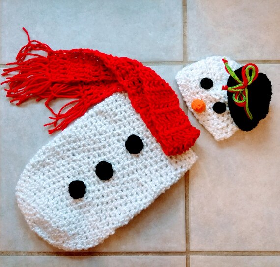 Newborn Snowman Outfit, Christmas Costume Baby, Snowman Swaddle Blanket, Winter Photoshoot, Xmas Photo Prop, Holiday Costume, Baby Shower