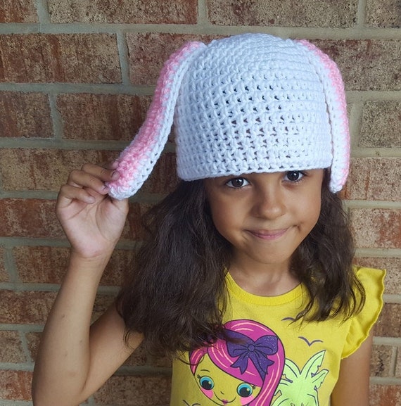 Chapeau de lapin oreilles souples, chapeau accessoire de lapin, bonnet  oreilles de lapin pour tout-petits, accessoires de photographie pour  enfants, chapeau au crochet pour les enfants, année du lapin 2023 