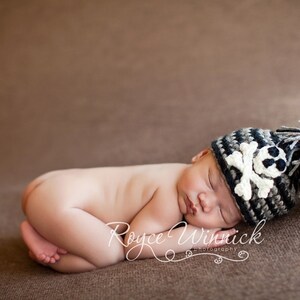 Pirate Baby Hat, First Birthday Hat Kids, Crochet Infant Pirate Hat, Newborn Photography Prop, Baby Scull Hat, Newborn Pirate Outfit, Gift