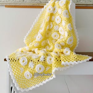 Kocyk dla dziecka na szydełku, Kocyk Buddy, Kocyk do otulania, Rekwizyt do zdjęć, Kocyk do wózka, Prezent na baby shower, Uroczy kocyk do odbioru, Ręcznie robiony w USA