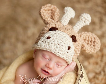 Giraffe Baby Boy Hat, Newborn Photoshoot Outfit, Infat Halloween Costume, Kids And Baby Fall, Animal Beanie Hat, Safari Hat, Photo Prop