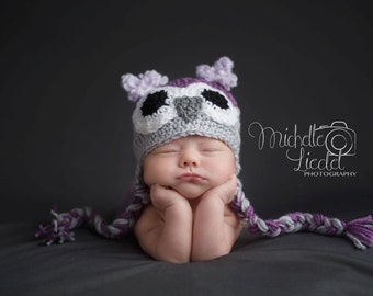 Neugeborenen Eulen Hut, Baby Tier Hut, Baby Foto Outfit, Baby Mädchen Eule Mütze, Neugeborenen Fotografie Requisite, Kinder Geschenk, Kinder und Baby Geschenk