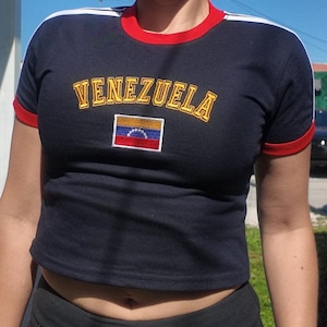 Franela bordada- Venezuela
