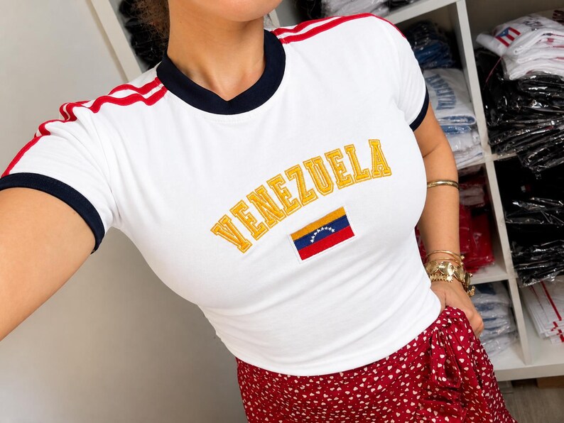 Franela bordada- Venezuela