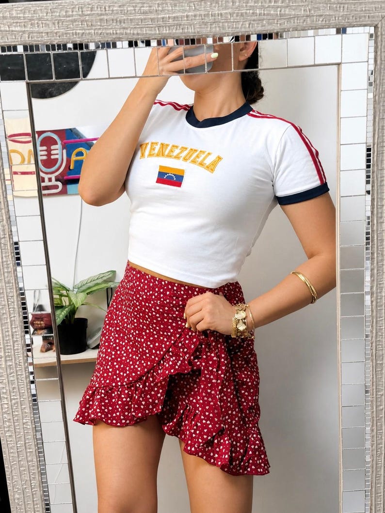 Franela bordada- Venezuela