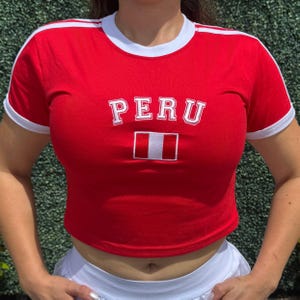 Peru shirt, T-shirt met Peruaanse trots, Peru T-shirt, shirt met de Peruaanse vlag, Peruaans cadeau