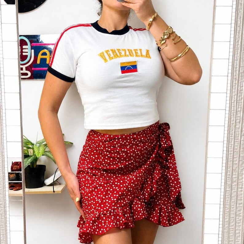 Franela bordada- Venezuela