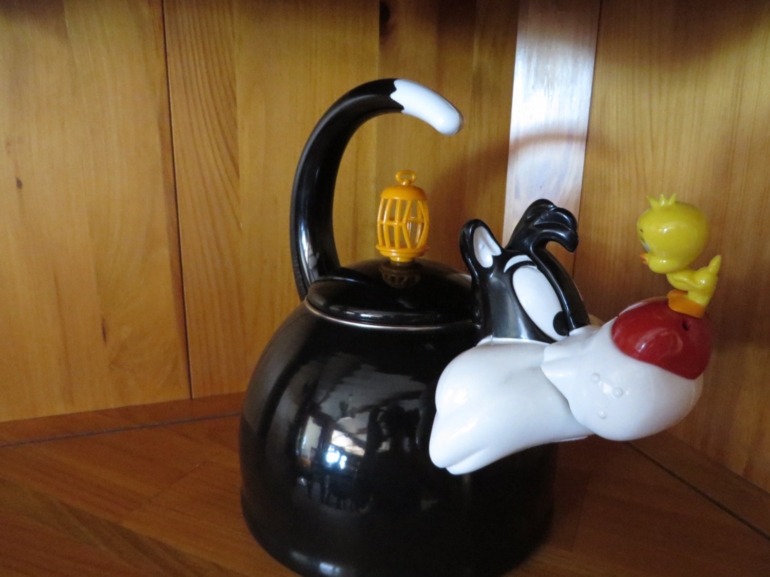 Tweety Bird and Sylvester Tea Kettle Etsy