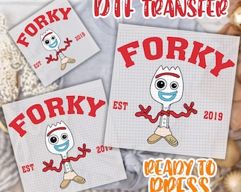 Toy Story Forky DTF Transfer,Disney Forky DTF Transfer,Funny Disney World  Dtf, Toy Story  Dtf, Disney World Forky  Dtf,Toy Story Party