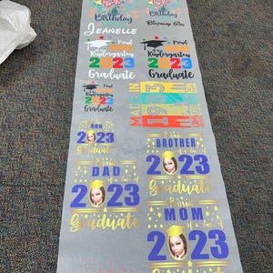 Transferencia DTF de cumpleaños personalizada de Disney, globo DTF de Mickey Mouse, DTF de cumpleaños personalizado de Mickey y sus amigos, regalo de cumpleaños personalizado imagen 12