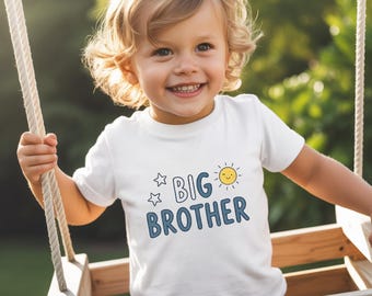 Big Brother Shirt,Sibling Shirts,Personalized Big Brother,New Big Brother ,Announcement Toddler and Youth Sibling Birthday,