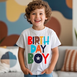 Birthday Boy Tshirt,Gift for kids,Birthday Boy Shirt, Birthday Boy Outfit, Birthday Natural Toddler Shirt,Retro Kids Shirt, Gift for Boy