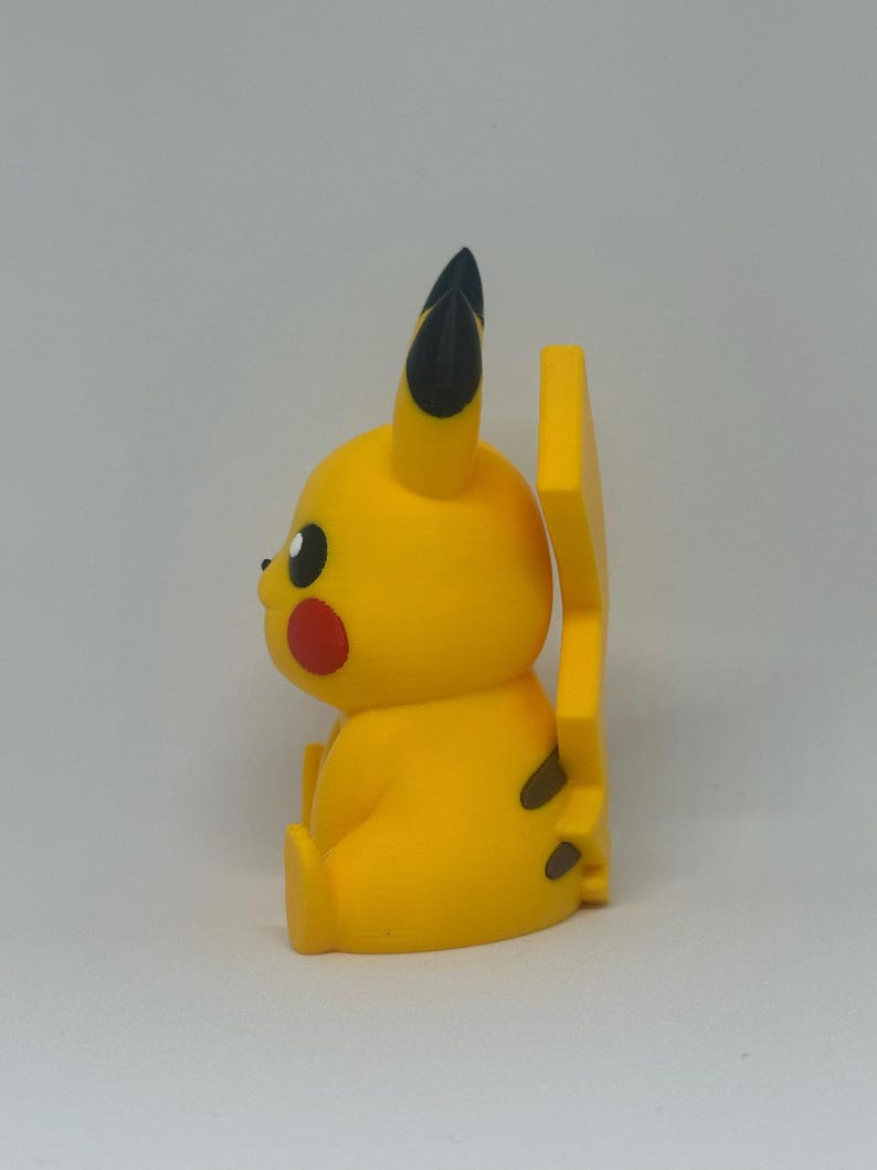 3D Printed Pikachu Figure - Pokémon - Etsy