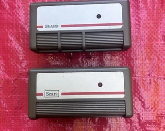 Vintage Sears 139.53708 (1 Button) & 139.53718 (3 Button) Garage Door Openers