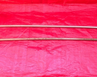 2x 1976 1985 Mercedes W123 Station Wagon Roof Rack Cross Bar 280TE 300TD OEM