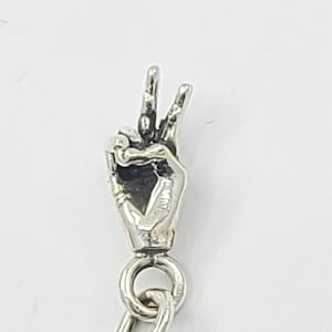 Peace Sign Pendant, Hand Necklace, Peace Charm Necklace, Peace Symbol, Peace Sign Jewelry, Ukraine, Dove,