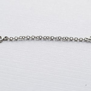 1mm Cable Nose Chain, Sterling Silver, Conch, Cartilage, Ear Climber ...