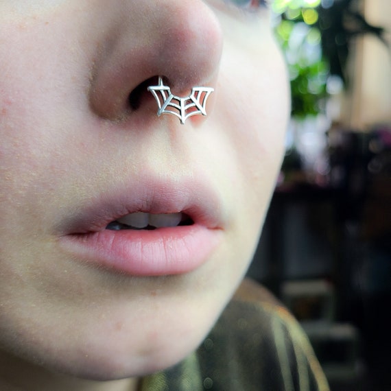 spooky septum rings