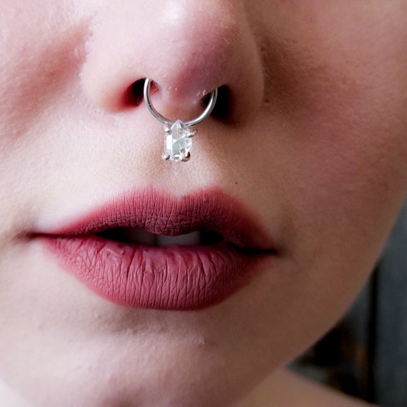 What Does a Nose Ring Mean on a Woman? | Bull nose ring, Nose ring, Bull nose  piercing