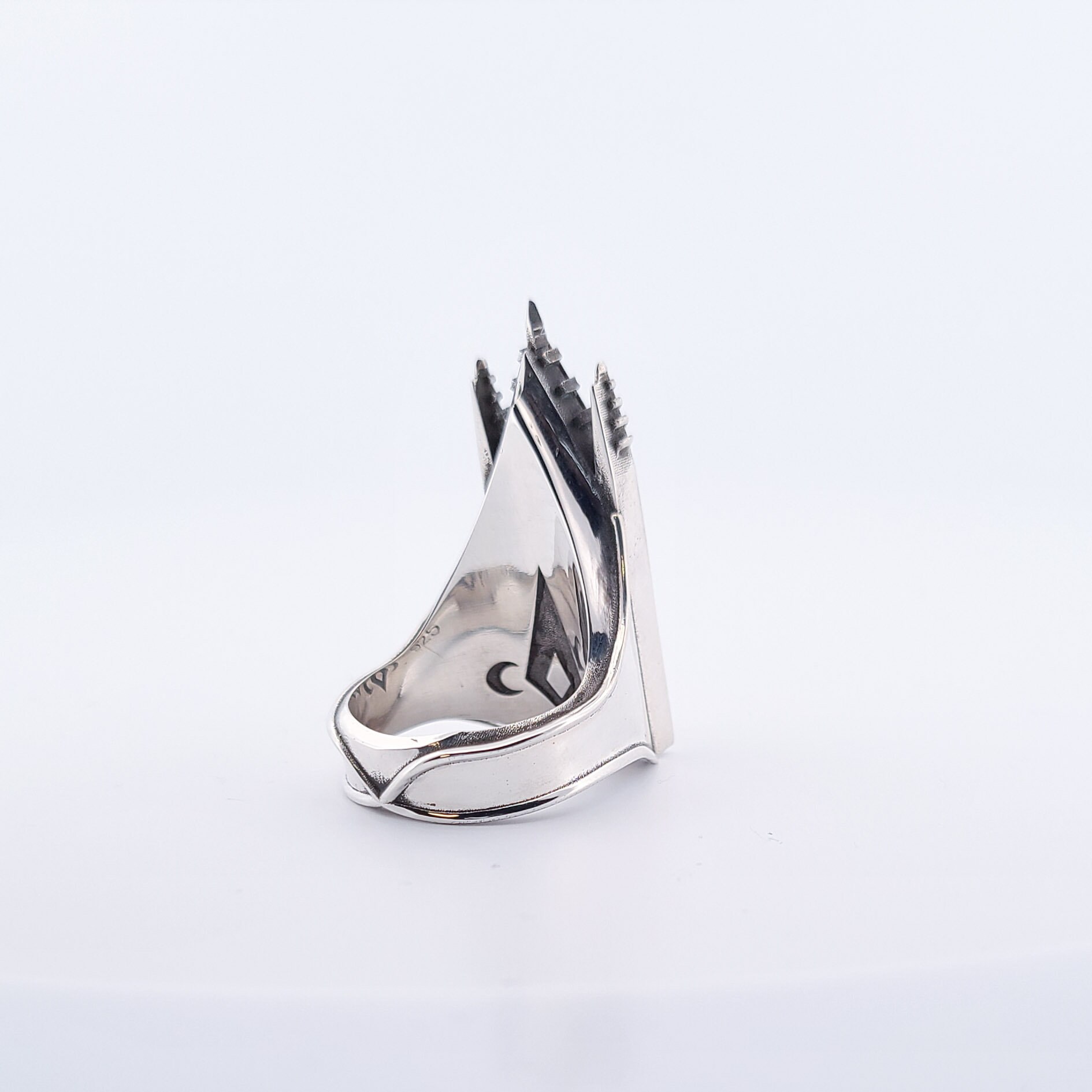 Gothic Church Ring, Cathedral, Architectural Jewelry, Occult, Satan ...