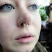 Solid Chain Septum, Cartilage Hoop, Nose Ring Piercing, Modern, Wire Wrapped, Chain Link, Tragus Piercing, Body Jewelry, Minimal. Fake, 16G 