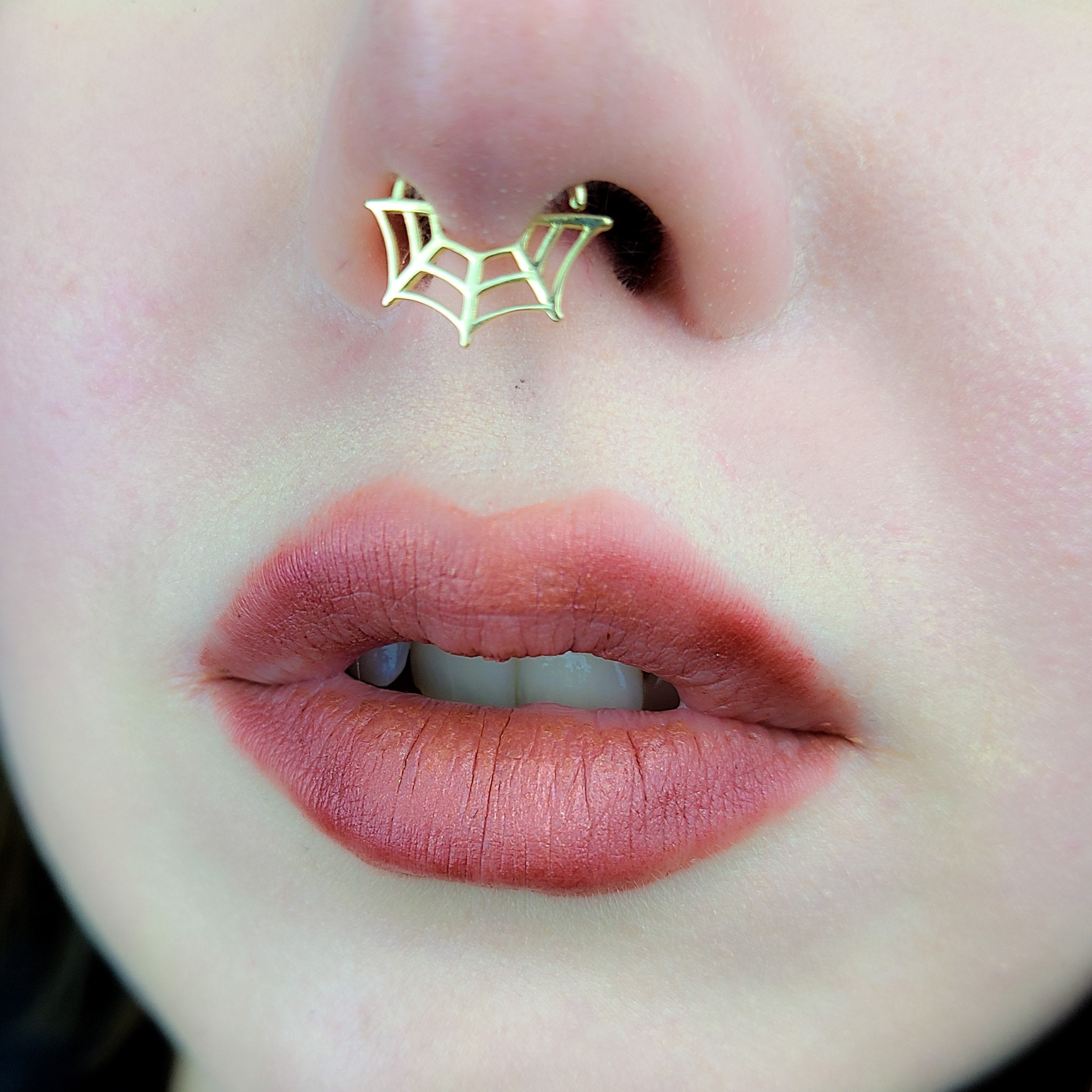 Spider web septum ring online