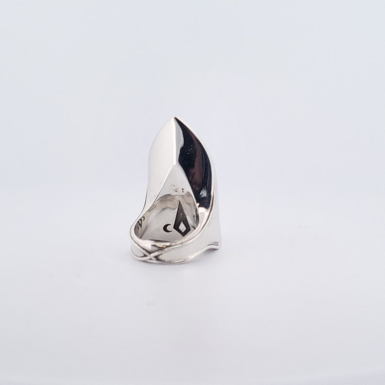 Church Altar Signet Ring, Biker Ring, Big Statement Ring, Gothic ...