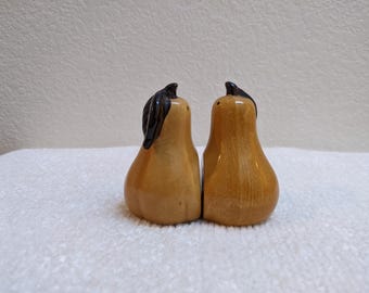 Vintage Pear Salt and Pepper Shakers