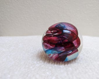 Vintage Art Glass Paperweight
