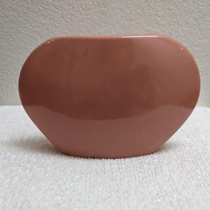 Vintage Hager Pottery Pink Vase in an Art Deco Design