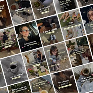 Szablony karuzeli i postów na Instagramie | Zestaw Canva Trending Content Creator Kit do wirusowych postów w mediach społecznościowych (wersja cyfrowa do pobrania)
