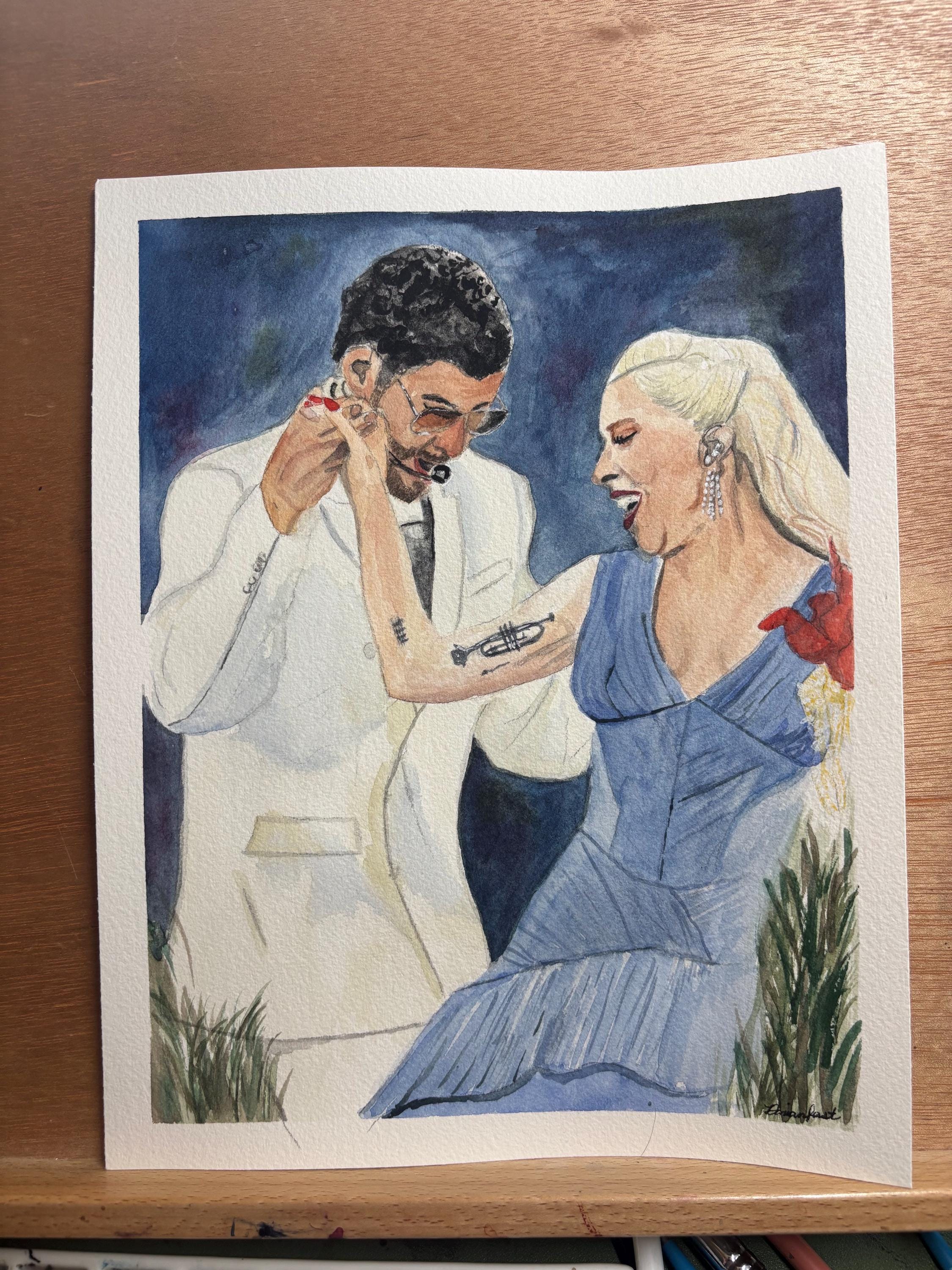 Lady Gaga Paintings - Etsy