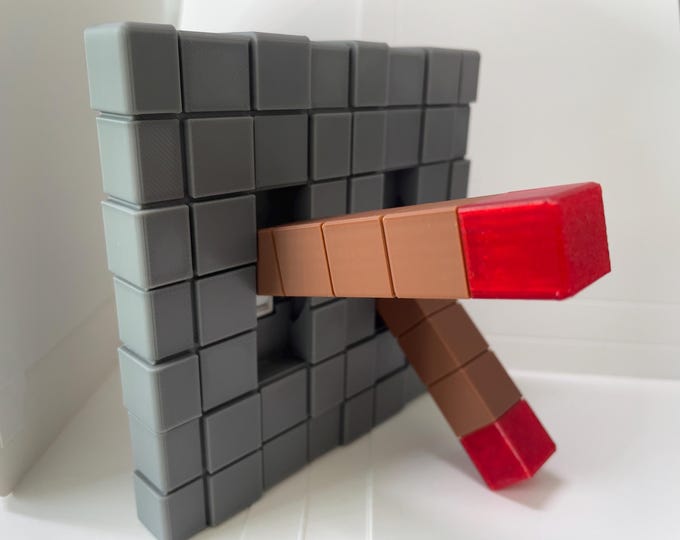 3D Printed Building Block Light Switch Cover - Game Room Decor - Etsy